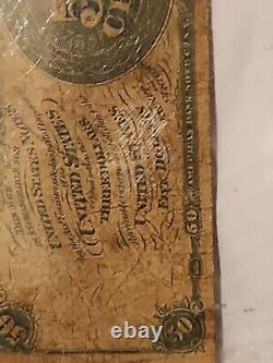 1866 Fractional Currency 50 Cent Collectible Paper Currency