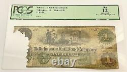 18 Tallahassee Rail Road Company Florida One Dollar $1 PCGS F 12