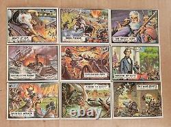 1962 Topps Civil War News 88 Card set+17 Currency Bills+Custom Binder