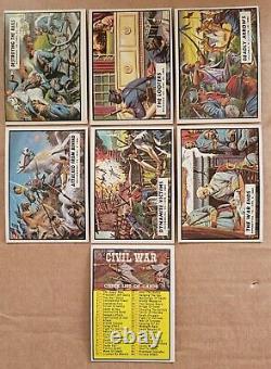 1962 Topps Civil War News 88 Card set+17 Currency Bills+Custom Binder