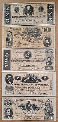 1962 Topps Civil War News 88 Card set+17 Currency Bills+Custom Binder