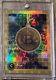 #1 Bitcoin 09/10 Gold Gemstone Refractor Cardsmiths Currency Holiday 2023