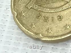 2005 Ireland 20 Euro Cent Coin Irish Currency Collectible