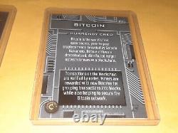 2022 Cardsmiths CURRENCY BITCOIN #1a BASE AND HOLO! RARE! NICE! FREE SHIPPING