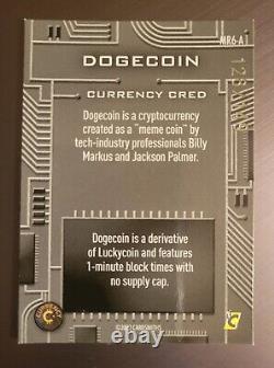 2022 Cardsmiths Currency Crypto DOGECOIN MR6-A Beryl Refractor SP /149