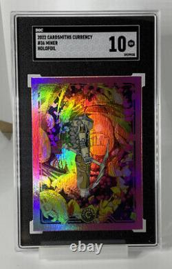 2022 Cardsmiths Currency SGC 10 #36 Miner Holofoil