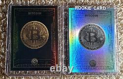 2022 Cardsmiths Currency Series 1 BITCOIN #1 & #1A HOLO FOIL Bundle! 1st Edition