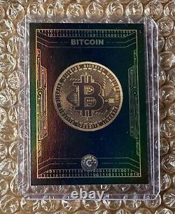 2022 Cardsmiths Currency Series 1 BITCOIN #1 & #1A HOLO FOIL Bundle! 1st Edition