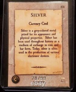 2022 Cardsmiths Currency Series 1 S1 SILVER Emerald Gem Refractor /99 Card #30
