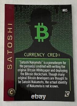 2022 Cardsmiths Currency Series 1 Satoshi MR5 Chrome Meta Rare