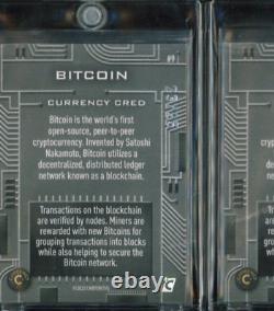 2022 #D 23/25 2022 Cardsmiths Currency 1st Edition Bitcoin #9 Ruby red Gemstone