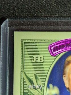 2022 Decision Donald Trump Money Card US Currency Relic Pink Foil #MO45 2/5