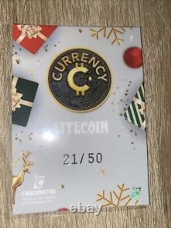 2023 Cardsmiths Currency Holiday Litecoin #7 Silver Refractor #21/50 RARE HOT