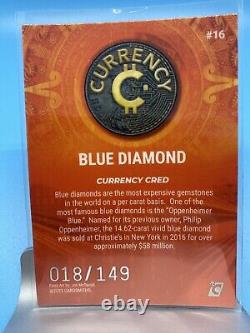 2023 Cardsmiths Currency Series 2 Blue Diamond Beryl Gem Refractor 018/149 Rare