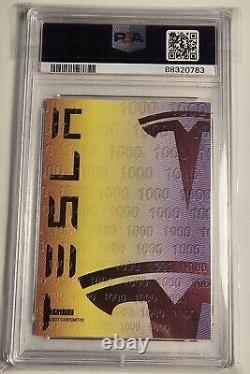 2023 Cardsmiths Currency Series 2 Elon Musk Cold Foil PSA 8