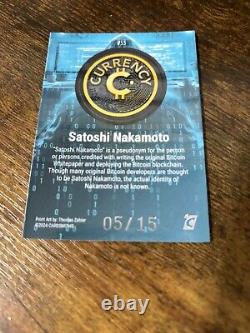 2024 Cardsmiths Currency Series 3 Satoshi Nakamoto /15