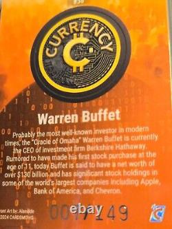 2024 Cardsmiths Currency Series 3 WARREN BUFFET NUMBERED CARD 007/149