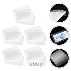 20 Pcs Currency Holder Sleeves Collection Bag Paper Money Storage