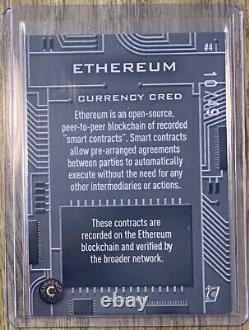 #4 Ethereum 10/49 Amethyst Gemstone Refractor 2022 Cardsmiths Currency Series 1