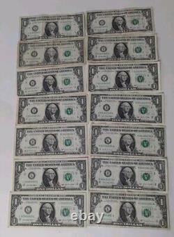 7/2/24? $1 Rare Fancy Flipper Bill (44count)? - Collectible US Currency