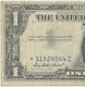 Antique Star Silver Certificate Error Note Collectible Currency 1 Dollar 1.00 Us