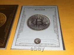 Cardsmiths Currency #1 AND #1a Bitcoin Ultra Rare Base Card 1ST ED FREE SHIPPING