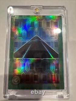 Cardsmiths Currency S2 EMERALD GEM REFRACTOR 90/99 Great Pyramid Of Giza#30