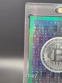 Cardsmiths Currency Series 1 #10 Bitcoin Emerald Gemstone Refractor 31/99