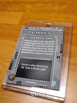 Cardsmiths Currency Series 1 #3 LITECOIN Beryl 040/149 Beautiful Card