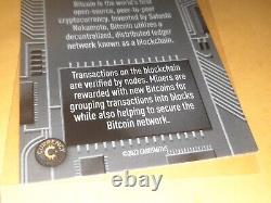 Cardsmiths Currency Series 1 #45 BITCOIN ERROR MISPRINT Missing Logo On Back