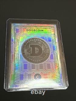 Cardsmiths Currency Series 1. MR6-A Dogecoin Meta Rare Emerald Refractor 54/99