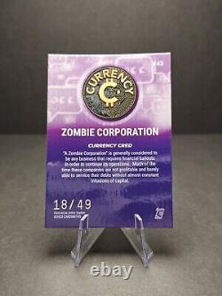 Cardsmiths Currency Series 2 #43 ZOMBIE CORPORATION Amethyst Refactor #18/49