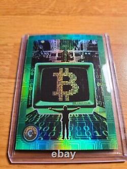 Cardsmiths Currency Series 2 #4 Emerald Hashrate 10/99 Bitcoin Matrix