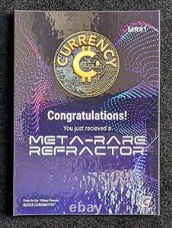 Cardsmiths Currency Series 2 MR#1 Bitcoin Meta-Rare Refractor