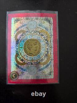 Cardsmiths Currency Series 2 Ruby Refractor #44 01 / 25 Denarius