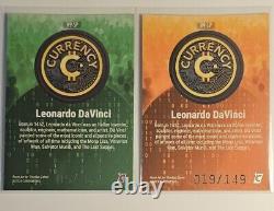 Cardsmiths Currency Series 3 Beryl/ Emerald GEMSTONE Lot #9SP Leonardo DaVinci