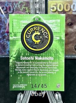 Cardsmiths Currency Series 3- JADE Satoshi Nakamoto /45