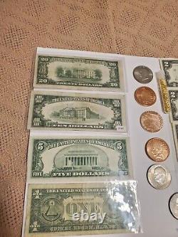 Coin Currency Collection Lot Estate Find Gold Silver Certificates Star Notes