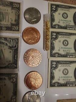 Coin Currency Collection Lot Estate Find Gold Silver Certificates Star Notes