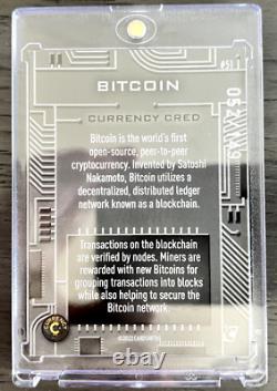 Currency 1st Ed. 2022 Cardsmiths HOLOFOIL & Base Include 45, 40 Rare BITCOIN #51