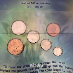 Currency Day 14th February 1966 Limited Edition 12 Uncirculated Coin Collection