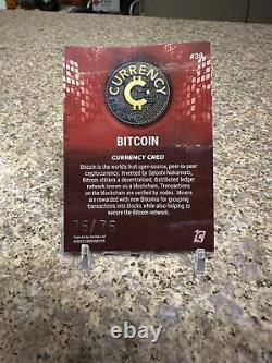 Currency Series 2 Bitcoin #38 Garnet 75 Of 75