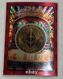 Ethereum 2024 Cardsmiths Currency Summer Set #CN-2 Ruby Red Refractor 1/25