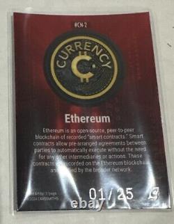 Ethereum 2024 Cardsmiths Currency Summer Set #CN-2 Ruby Red Refractor 1/25