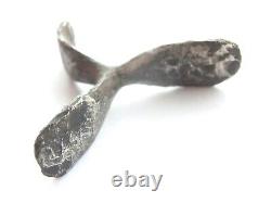 Extremely RARE! Celtic proto money currency silver / billon PROPELLER Danube