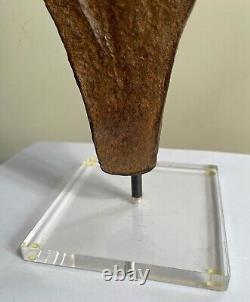 Large Mambila Mfunte currency blade, West Africa, free domestic shipping