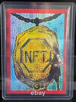 N. F. T. #56, 2022 Cardsmiths Currency Series 1, RUBY Gemstone Refractor # 19/25