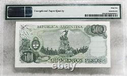 Pesos Argentina Banco Central 500 south America money collectible currency