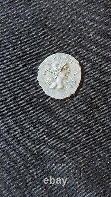 Rare Silver Denarius Coin Clodius Macer Ancient Roman Currency Collectible