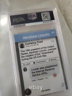 #d/149 2022 Cardsmiths Currency 1st Edition Abraham Lincoln #41 RARE SSP